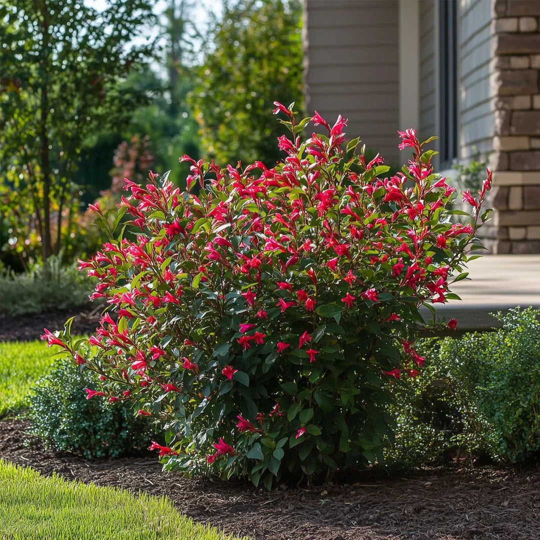 Weigela mix / Weigela florida "Purpurea", "Nana Variegata",  "Red Prince" / - Gradina Noastra