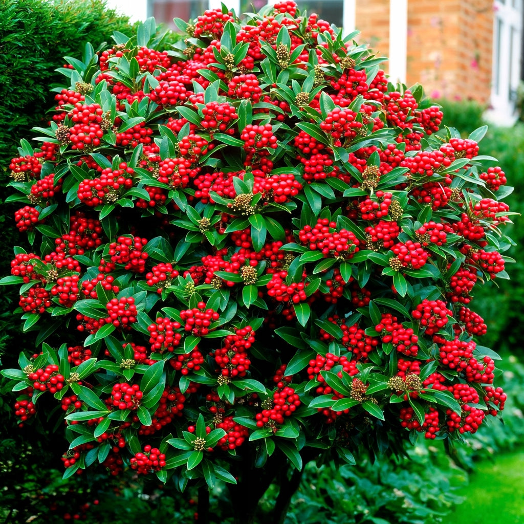 Liliac japonez "Temptation" 0.40 - 0.50 m / Skimmia japonica 'Temptation'/ - Gradina Noastra